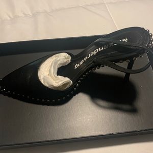 Alexander Wang black pumps.